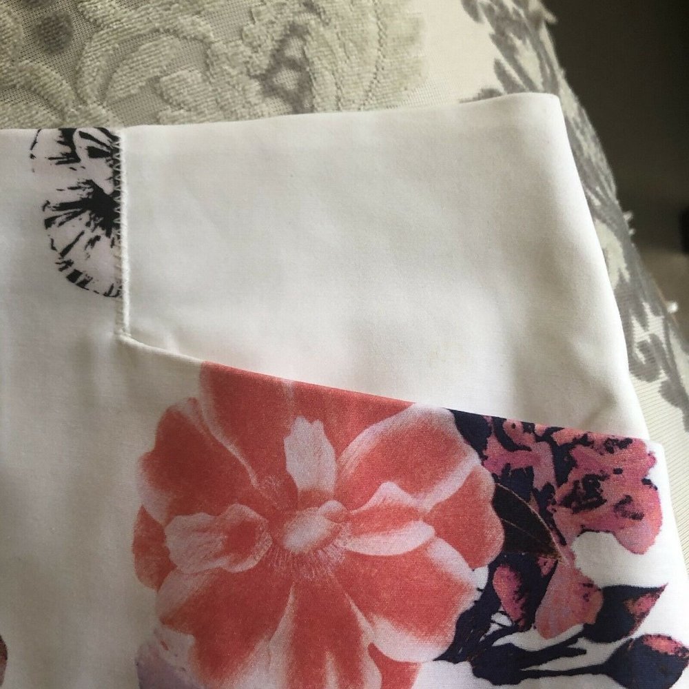 Club Monaco Skirt Pencil Floral Spring Career Casual Pockets - Picture 3 of 9